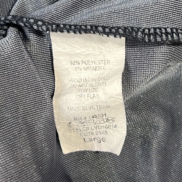 Blue Velvet Mini Dress - Picture 6 of 6